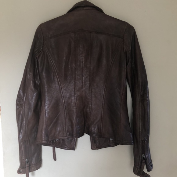 Daniel Brown Leather Jacket - Picture 4 of 4